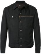 Kolor Mismatched Pocket Denim Jacket - Black