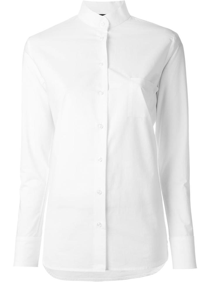 Erika Cavallini Band Collar Shirt