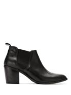 Sarah Chofakian Block Heeled Boots - Black