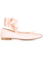 Repetto Ankle Straps Ballerinas - Pink & Purple