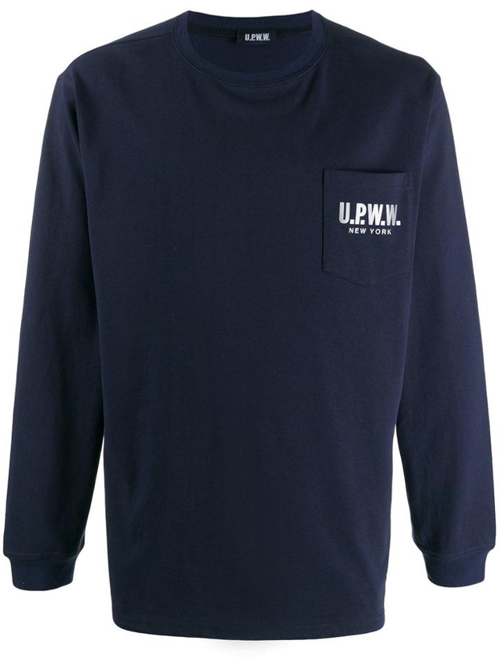 Upww Logo Patch Jumper - Blue