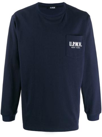Upww Logo Patch Jumper - Blue