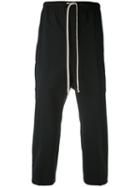 Rick Owens - Astaires Trousers - Men - Cotton/spandex/elastane/virgin Wool - 52, Black, Cotton/spandex/elastane/virgin Wool