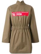 Yulia Yefimtchuk Gathered Waist Dress - Green