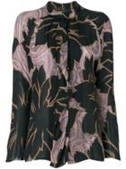 Etro Floral And Paisley Print Blouse - Black