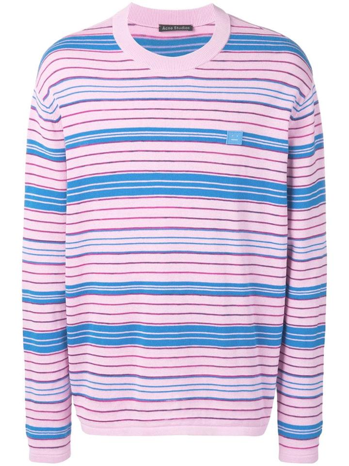 Acne Studios Striped Sweater - Pink