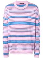 Acne Studios Striped Sweater - Pink