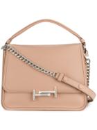 Tod's Double T Tote - Nude & Neutrals