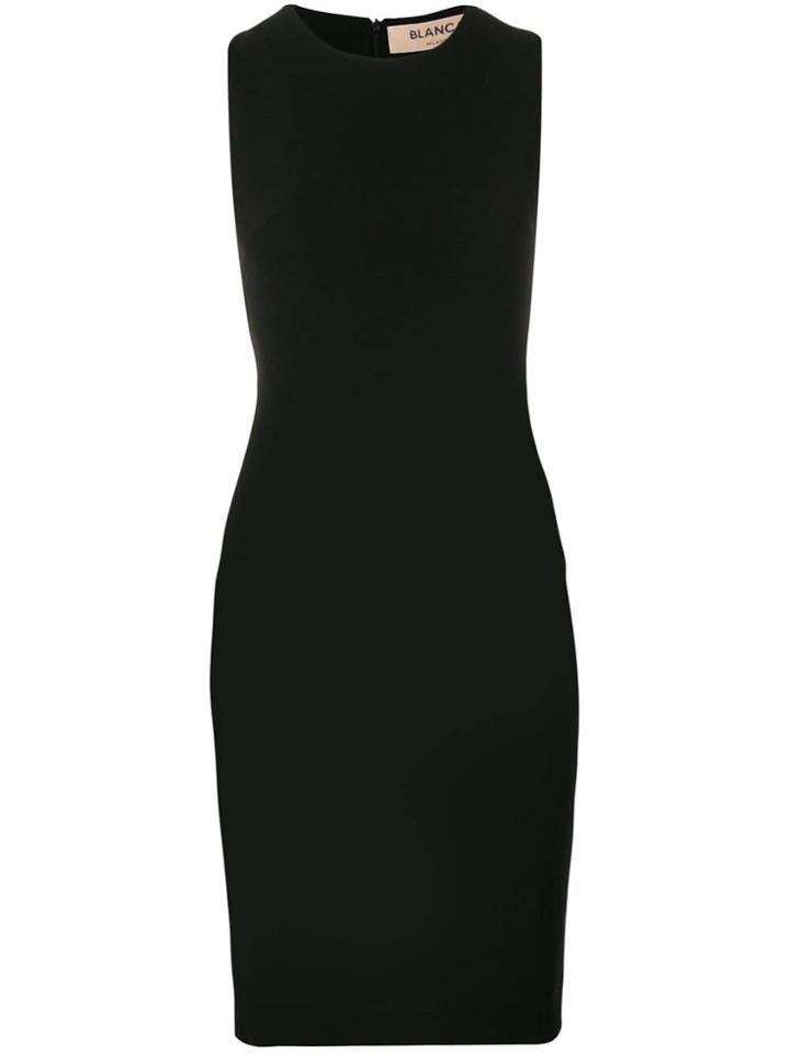 Blanca Fitted Dress - Black