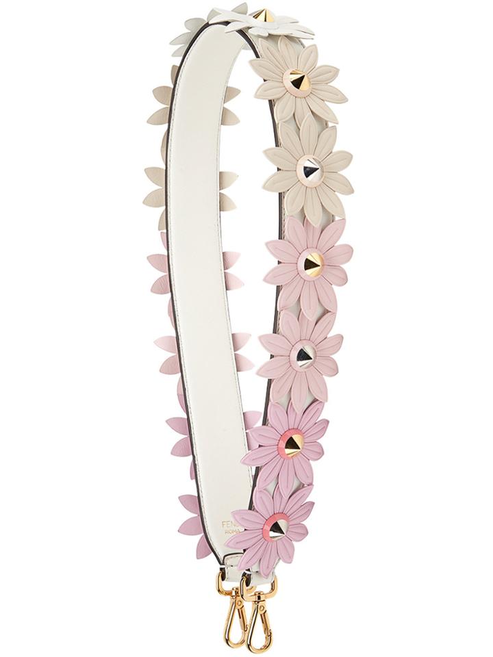 Fendi Strap You Floral Strap - Pink & Purple
