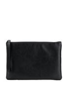Common Projects Embossed Logo Clutch - Black