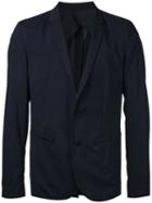 Wooyoungmi Checked Blazer, Men's, Size: 48, Blue, Wool