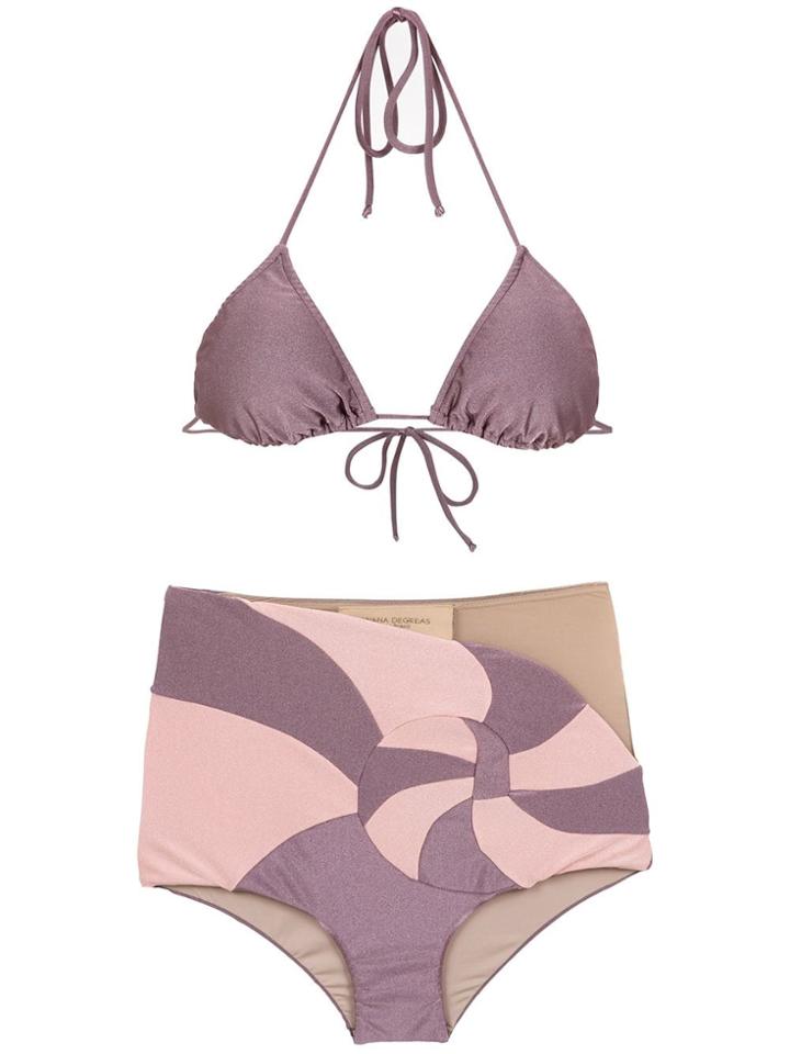 Adriana Degreas Nautilus Bikini Set - Purple