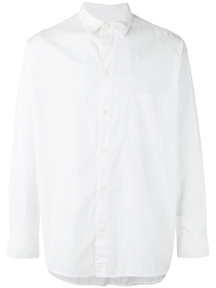 Plain Shirt - Men - Cotton - 3, White, Cotton, Yohji Yamamoto