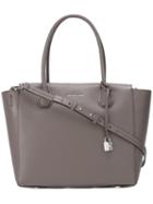 Michael Michael Kors Locker Tote Bag, Nude/neutrals, Leather