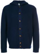 Eleventy Button-down Knitted Cardigan - Blue