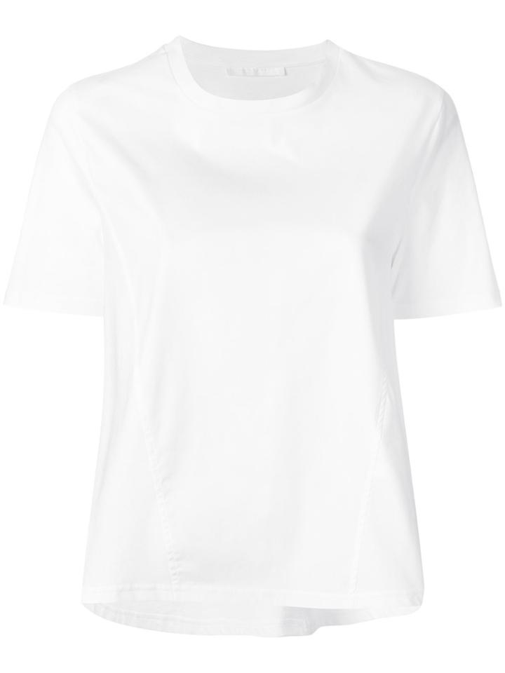 Neil Barrett Exposed Seam Panelled T-shirt - White