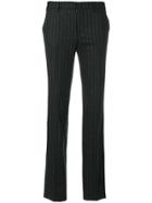 Tagliatore Pinstripe Trousers - Grey