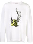 Our Legacy Contrast Print T-shirt - White
