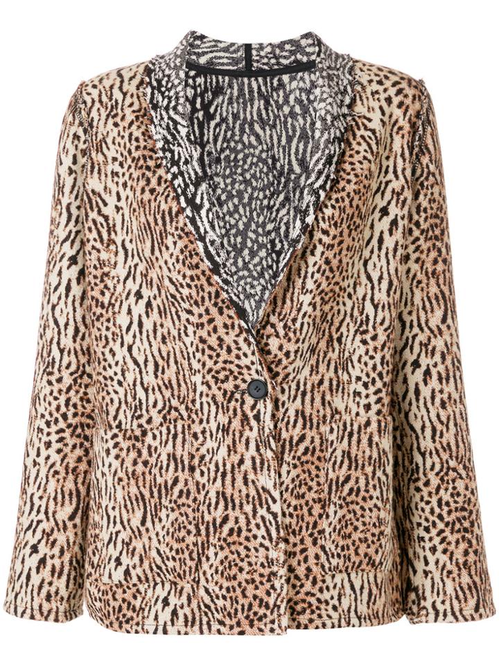 Raquel Allegra Reversible Blazer - Nude & Neutrals