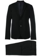 Armani Collezioni Fitted Business Suit, Men's, Size: 48, Viscose/acetate/spandex/elastane