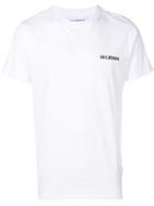 Han Kj0benhavn Logo Embroidered Crew Neck T-shirt - White