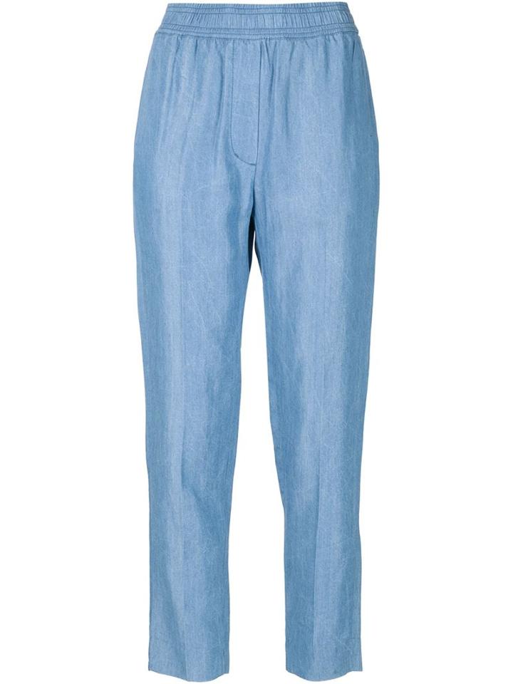 3.1 Phillip Lim Chambray Trousers