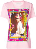 Etro Painting-print T-shirt - Pink & Purple