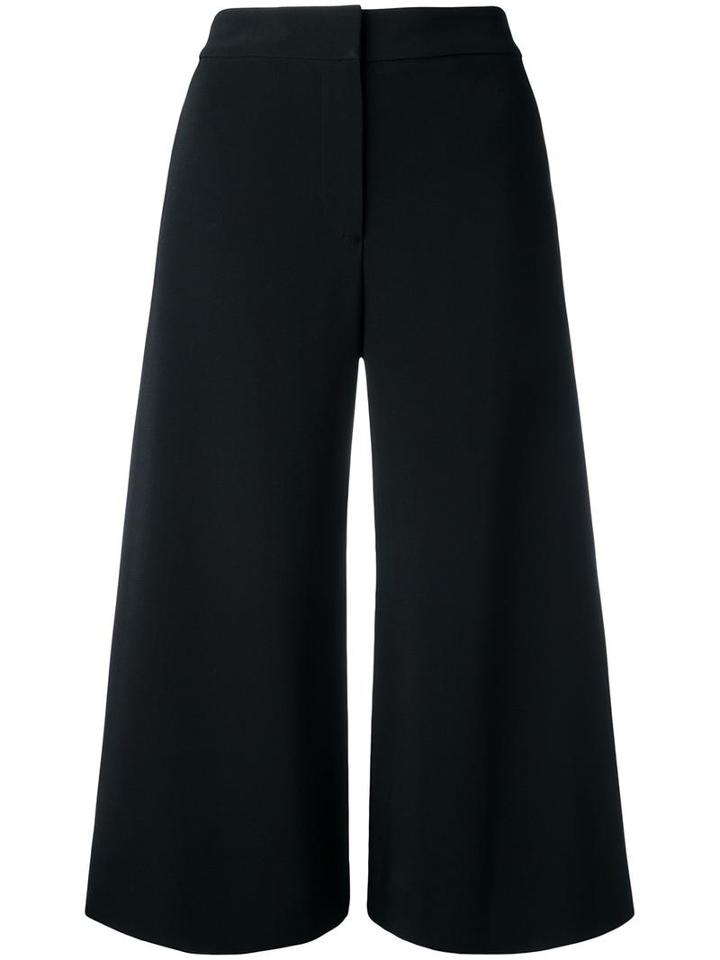 Jonathan Simkhai Wide-legged Culottes, Women's, Size: 4, Black, Acetate/viscose/spandex/elastane/spandex/elastane