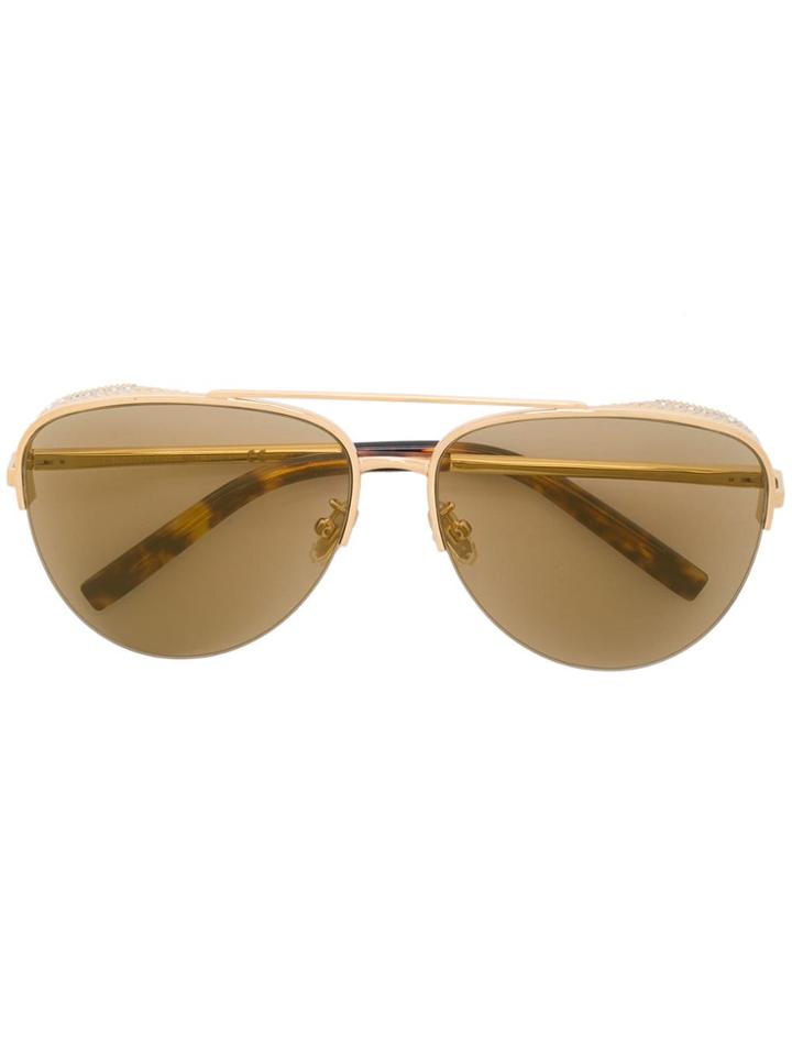 Boucheron Eyewear Aviator Sunglasses - Metallic