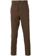 Transit Straight Leg Chinos, Men's, Size: Medium, Brown, Linen/flax/spandex/elastane/lyocell/cotton