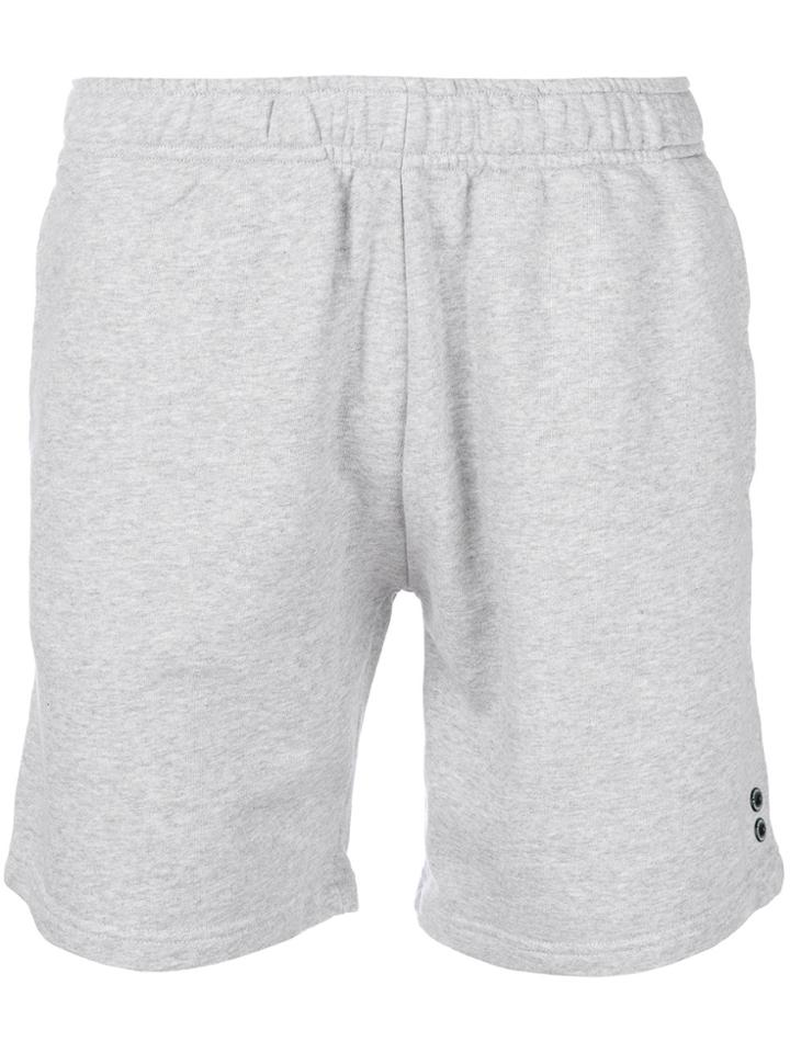 Ron Dorff Slim Track Shorts - Grey