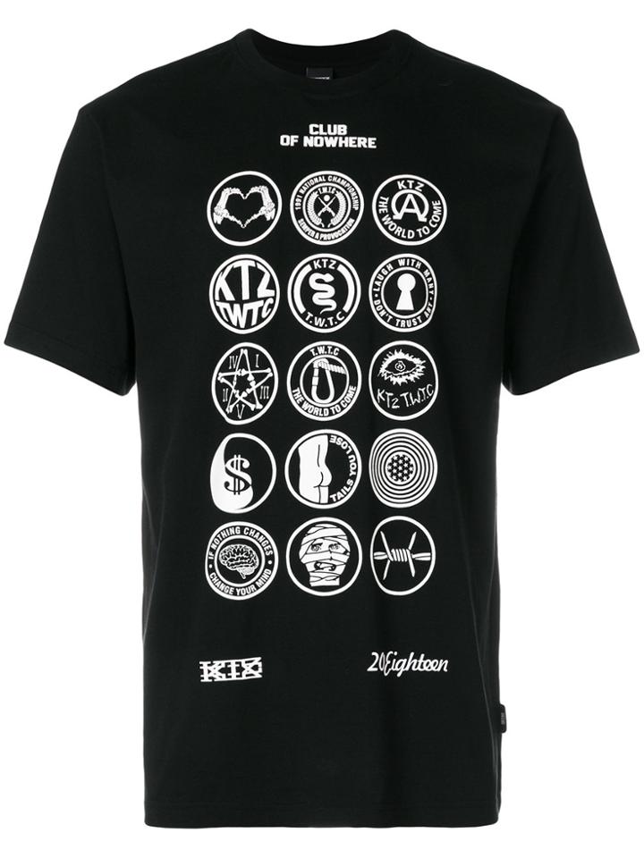 Ktz Club Of Nowhere T-shirt - Black