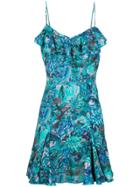 La Perla Petal Storm Beach Dress - Blue