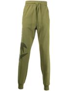 Etro Bamboo Embroidered Track Trousers - Green