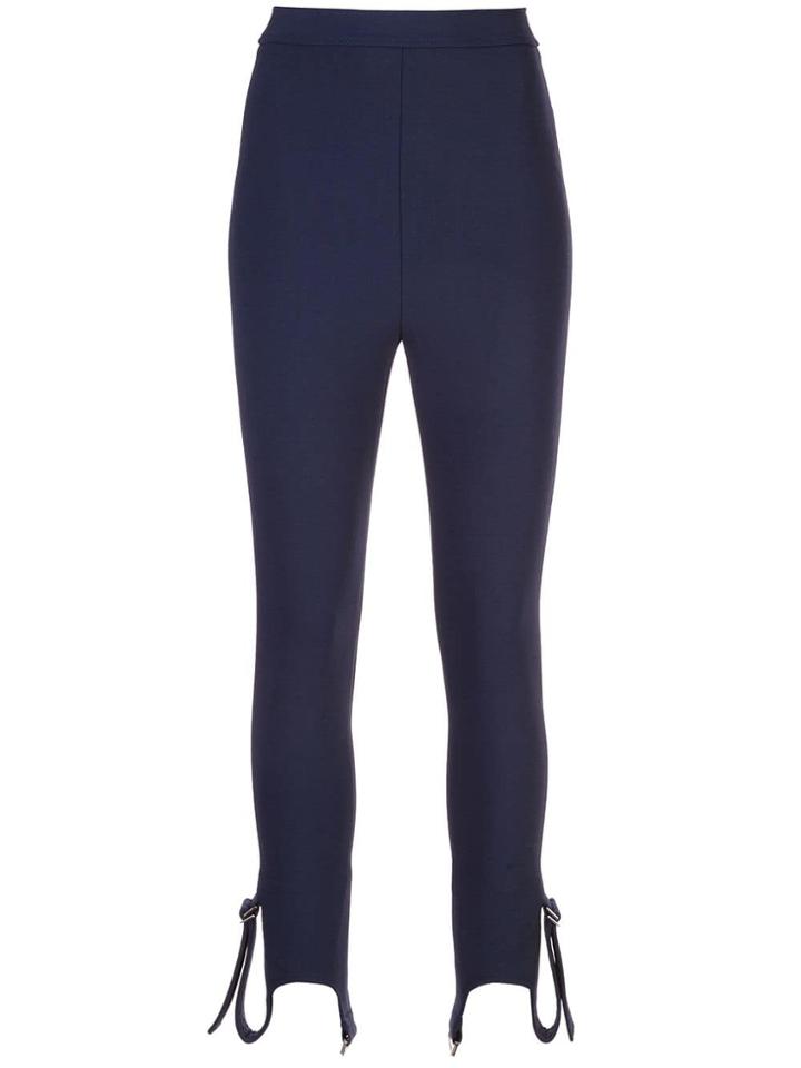 Dion Lee Stirrup Ankle Leggings - Blue