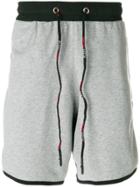 Plein Sport Casual Track Shorts - Grey