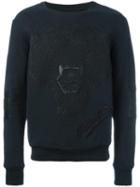 Philipp Plein Price Sweatshirt, Men's, Size: Large, Black, Cotton/polyurethane/polyester