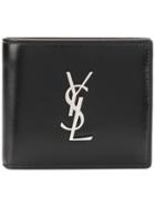 Saint Laurent Monogram Bifold Wallet - Black