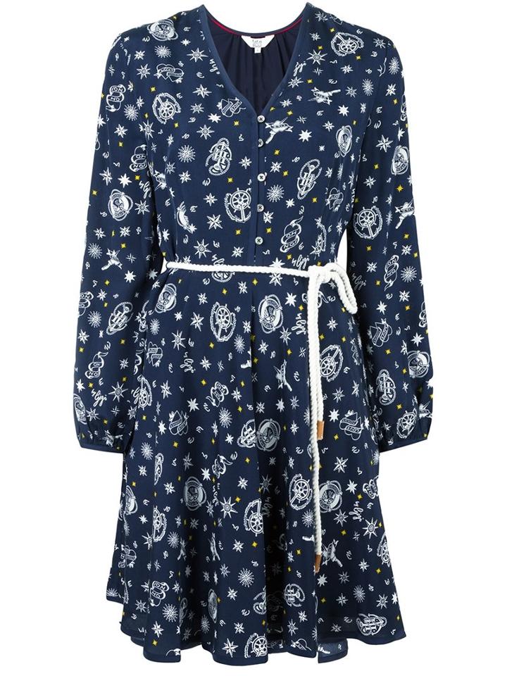 Tommy Hilfiger Sailor Tattoo Print Dress