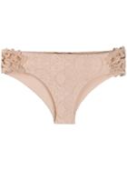 Ermanno Scervino Lace Bikini Bottoms - Neutrals