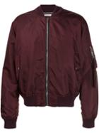 Givenchy Classic Bomber Jacket, Men's, Size: 48, Red, Polyamide