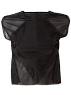 Maison Martin Margiela Vintage Fitted Sheer Top - Black