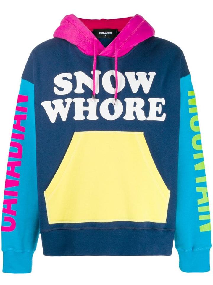 Dsquared2 Snow Whore Hoodie - Blue