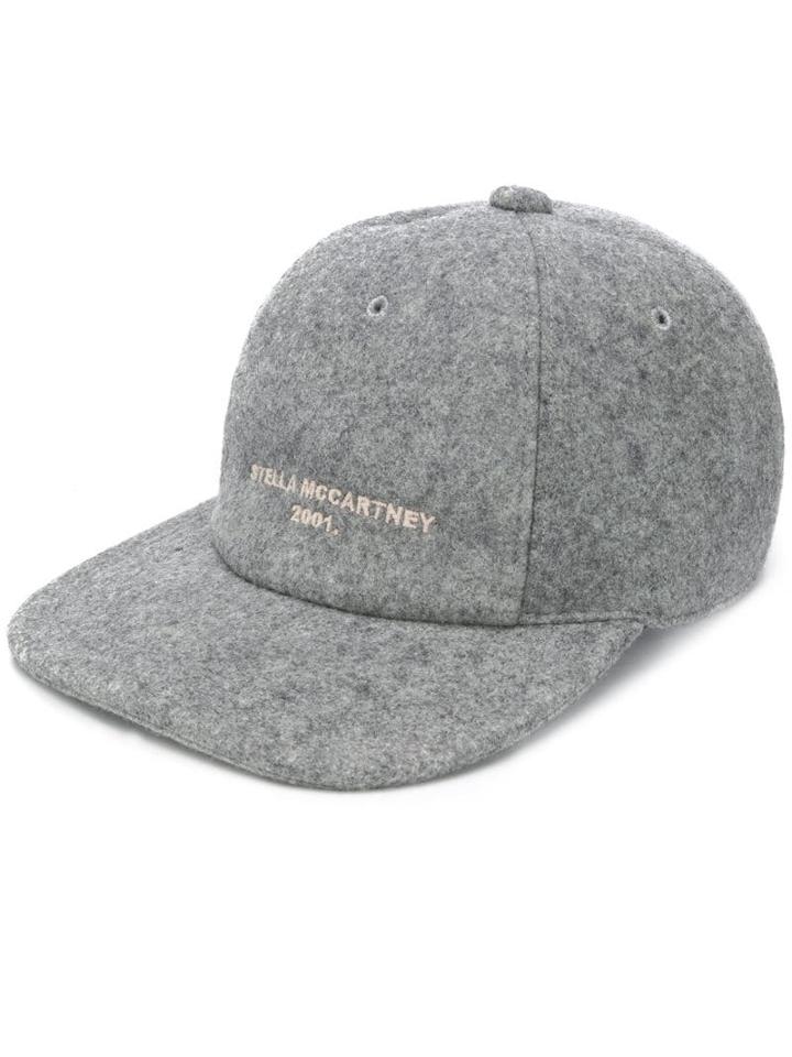 Stella Mccartney Logo Baseball Cap - Grey