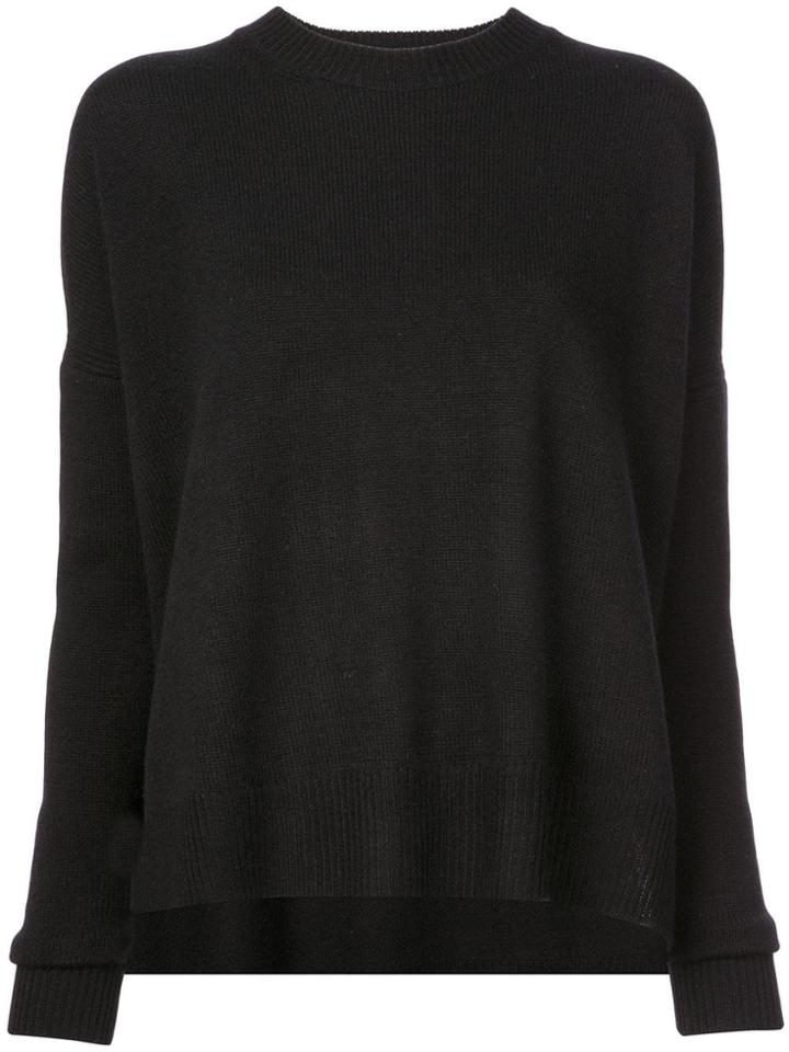Derek Lam 10 Crosby Mullholland Crew Neck Jumper - Black