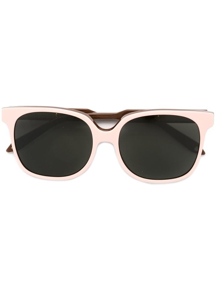 Victoria Beckham Square Shaped Sunglasses - Pink & Purple