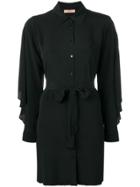 Twin-set Crepe Shirt - Black