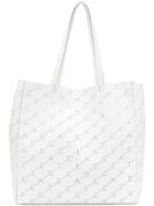 Stella Mccartney Monogram Shopping Tote - White