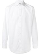 Canali Classic Buttoned Shirt - White